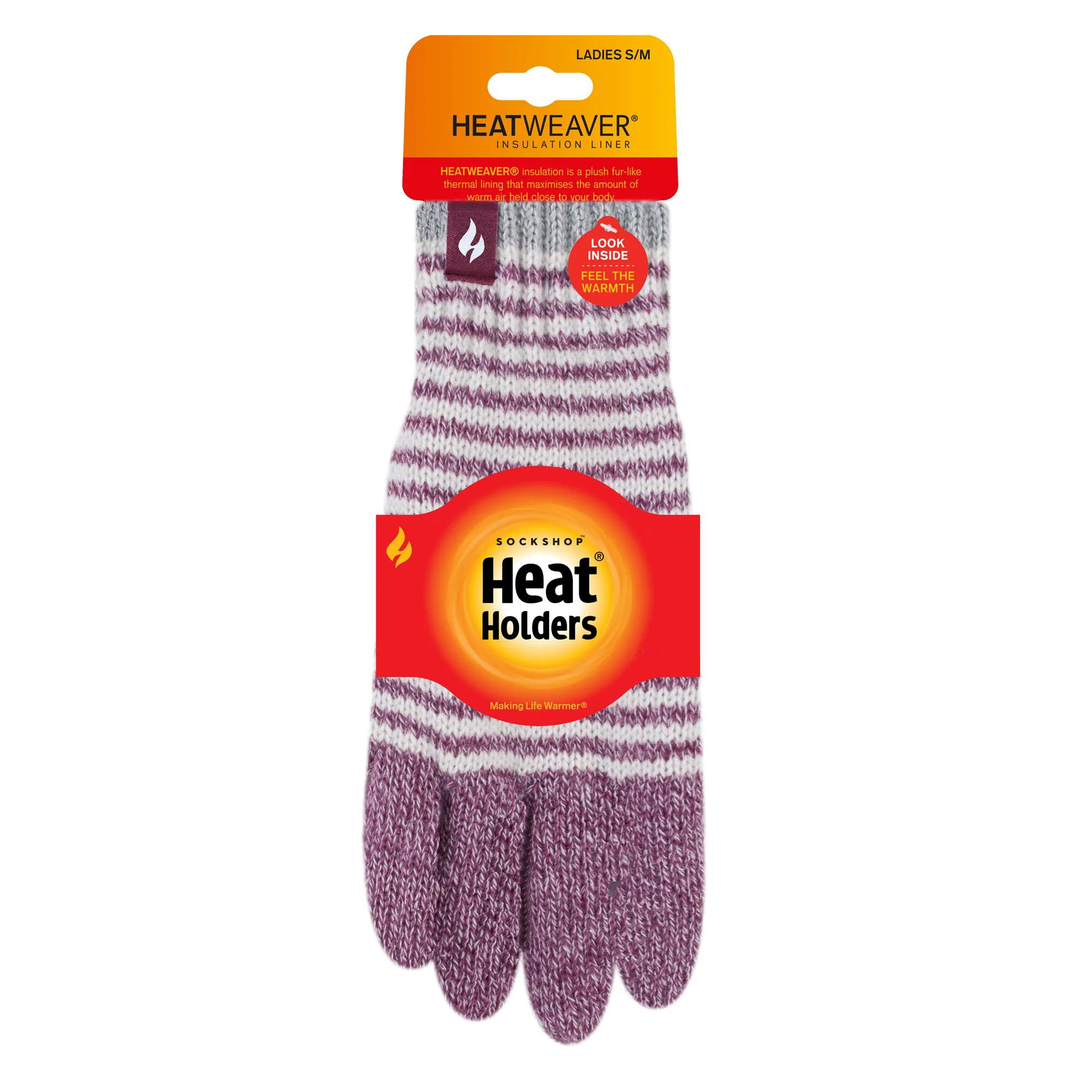 Ladies Oslo Thermal Gloves - Rose - Image 3