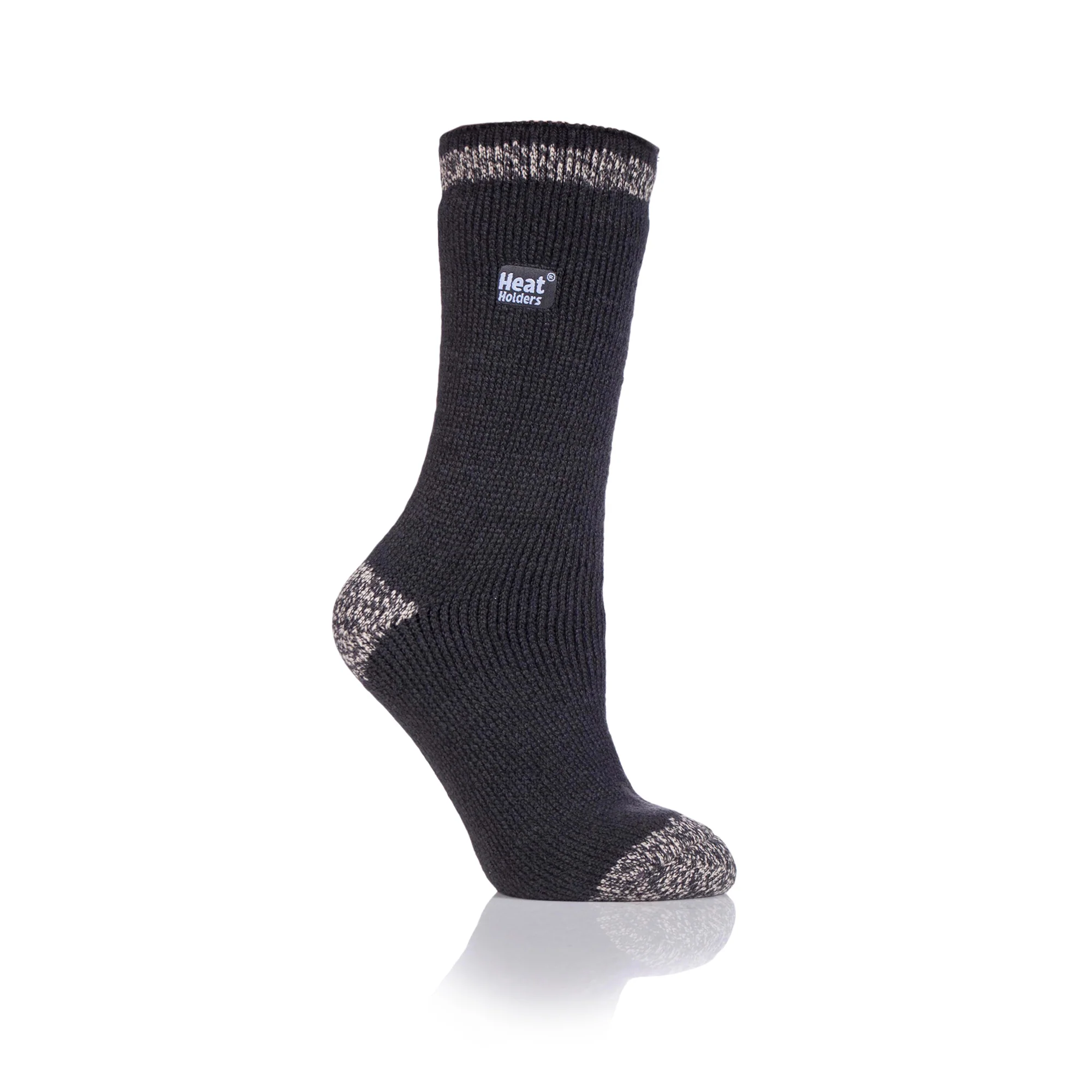 Ladies Original Kimcote Twist Socks - Charcoal - Image 2