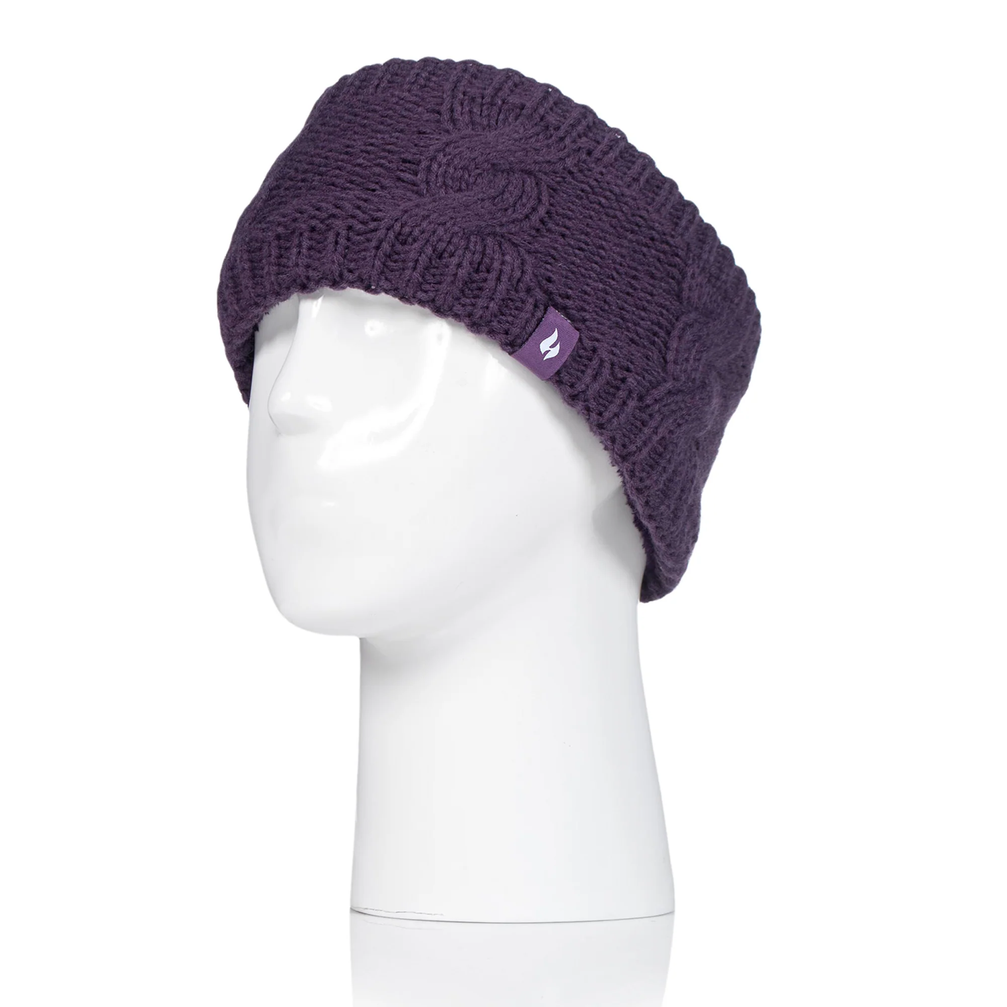 Ladies Alta Thermal Headband - Purple - Image 2