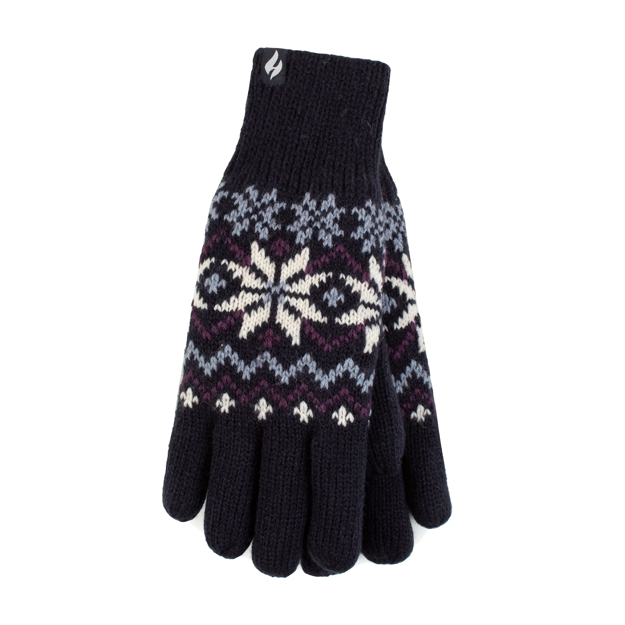 Ladies Avens Thermal Gloves - Navy - Image 2