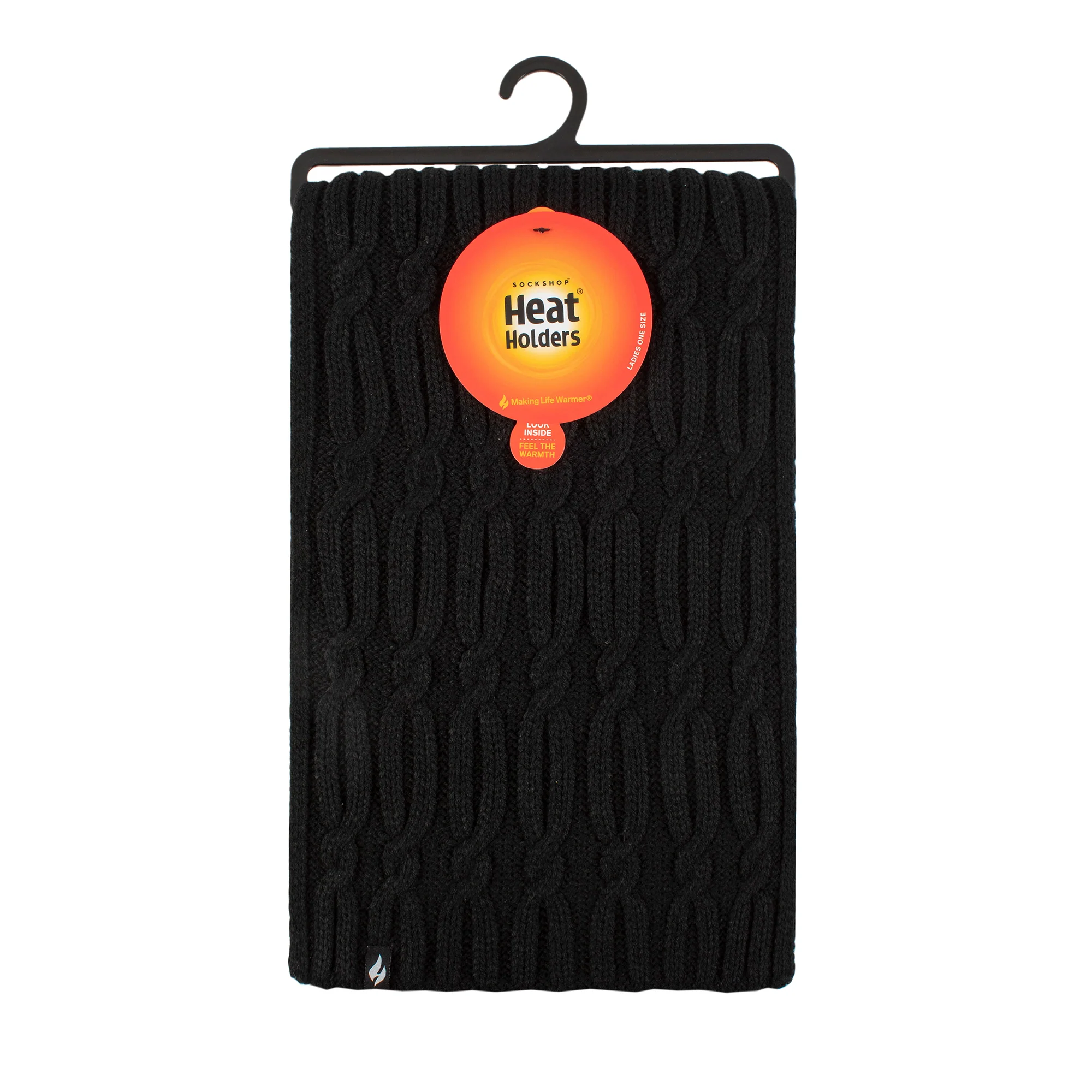 Ladies Ulriken Thermal Scarf - Black - Image 2