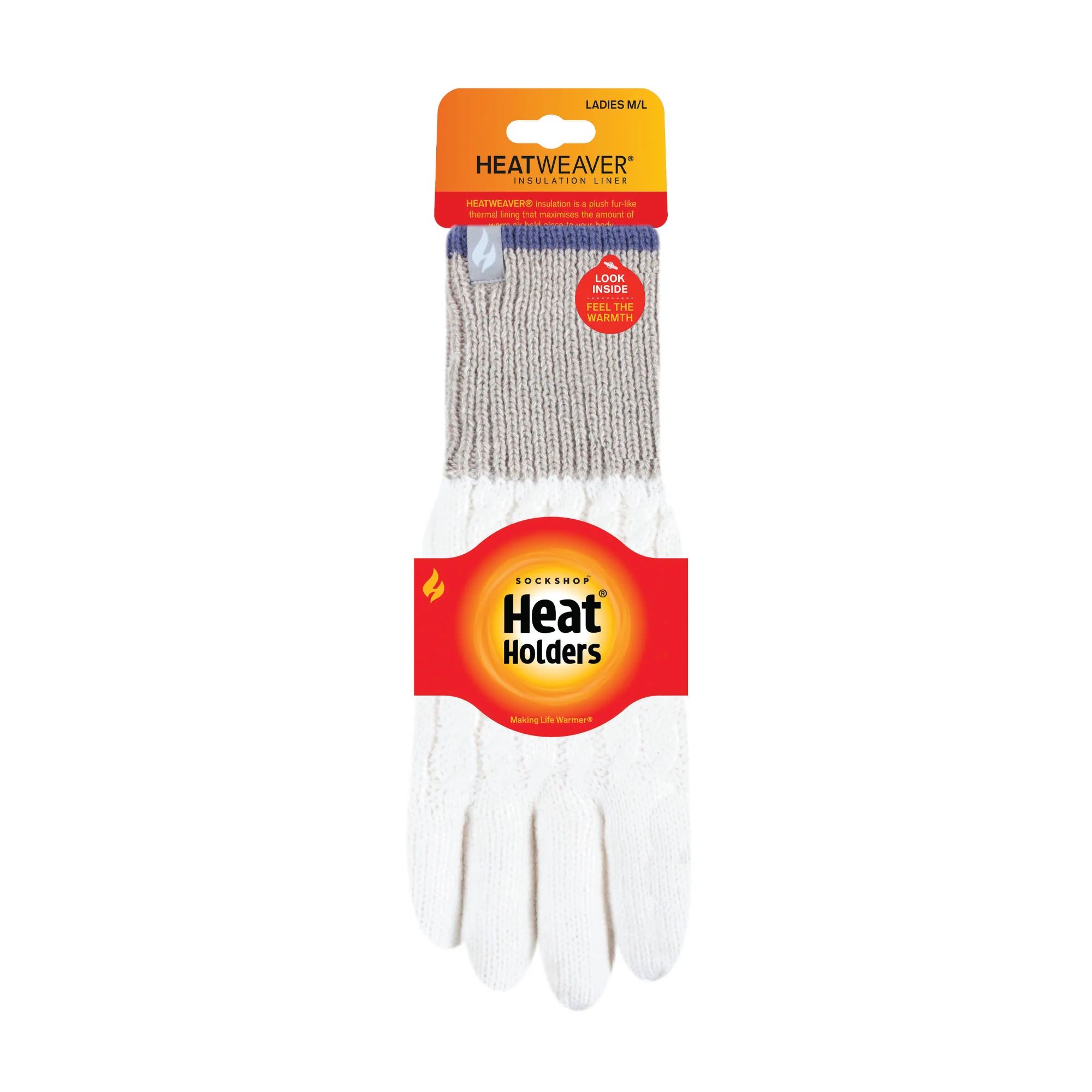 Ladies Kisdon Gloves - Cream - Image 5