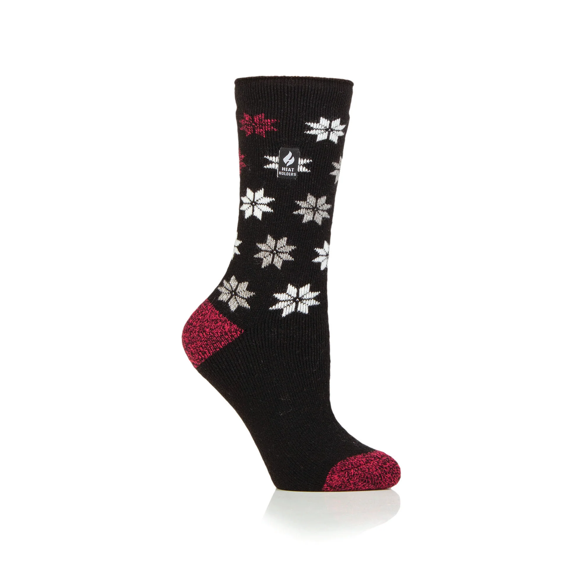 Ladies Lite St Moritz Socks - Black - Image 2