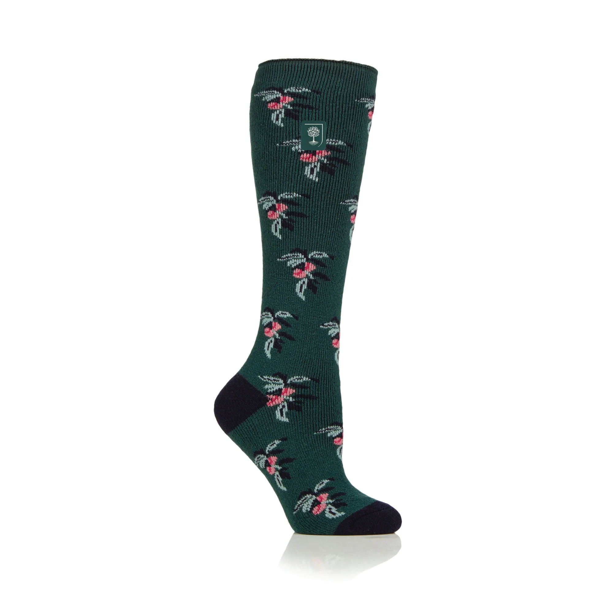 Ladies RHS Lite Wellington Boot Socks - Fruit Teal - Image 2