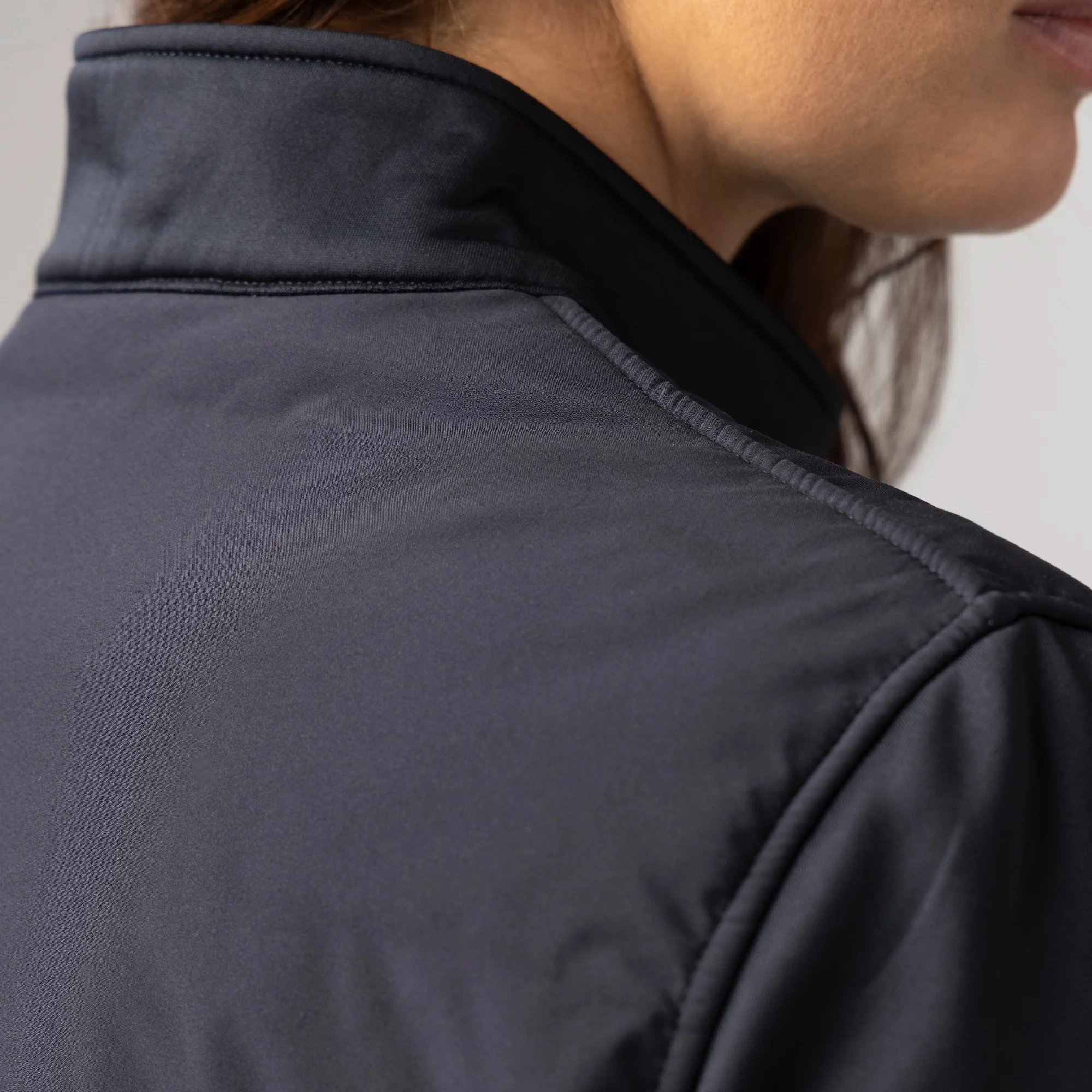 Ladies Mid-Weight and Water Resistant Hybrid Helen Jacket - Black - Image 8