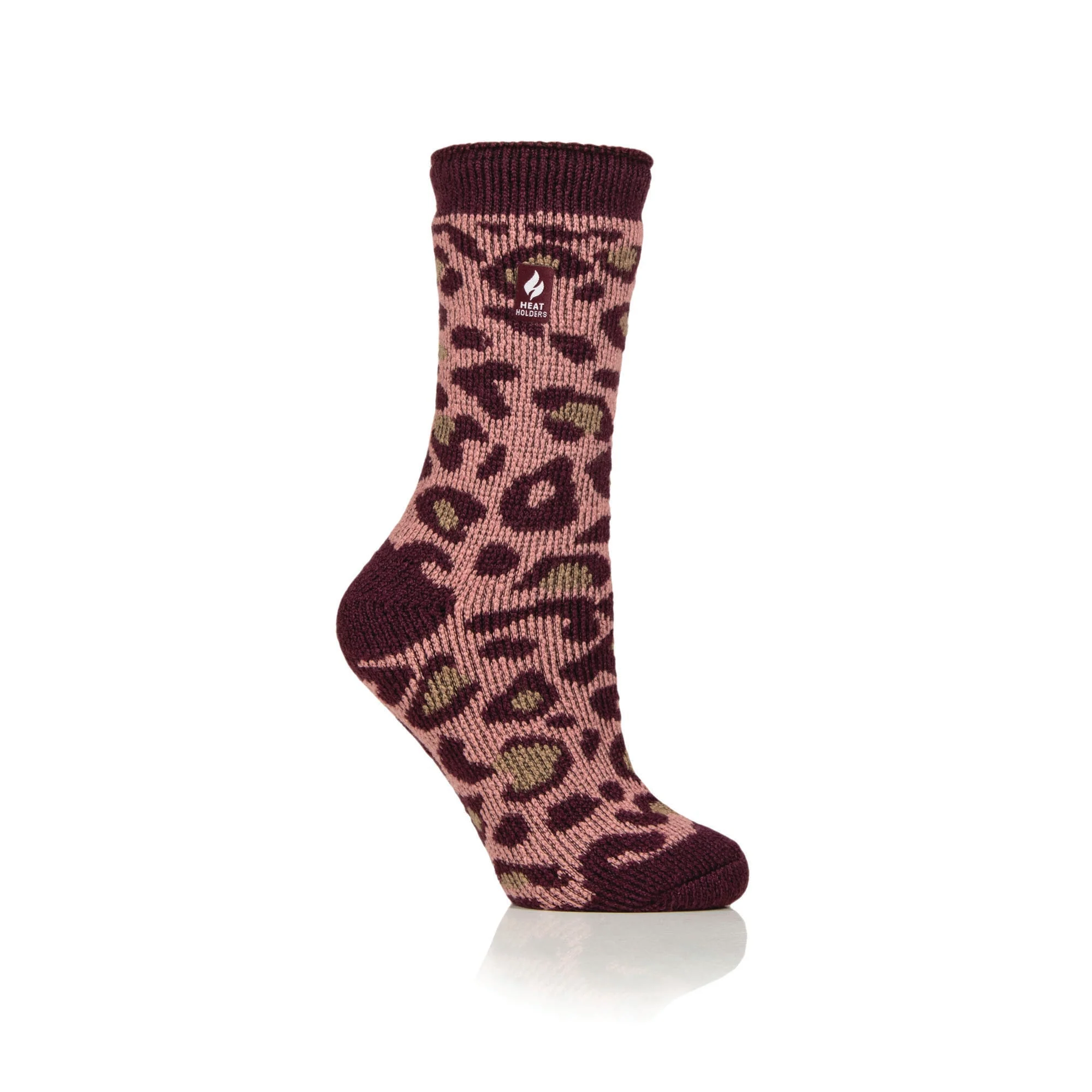 Ladies Original Jacquard Socks - Animal Print - Image 2