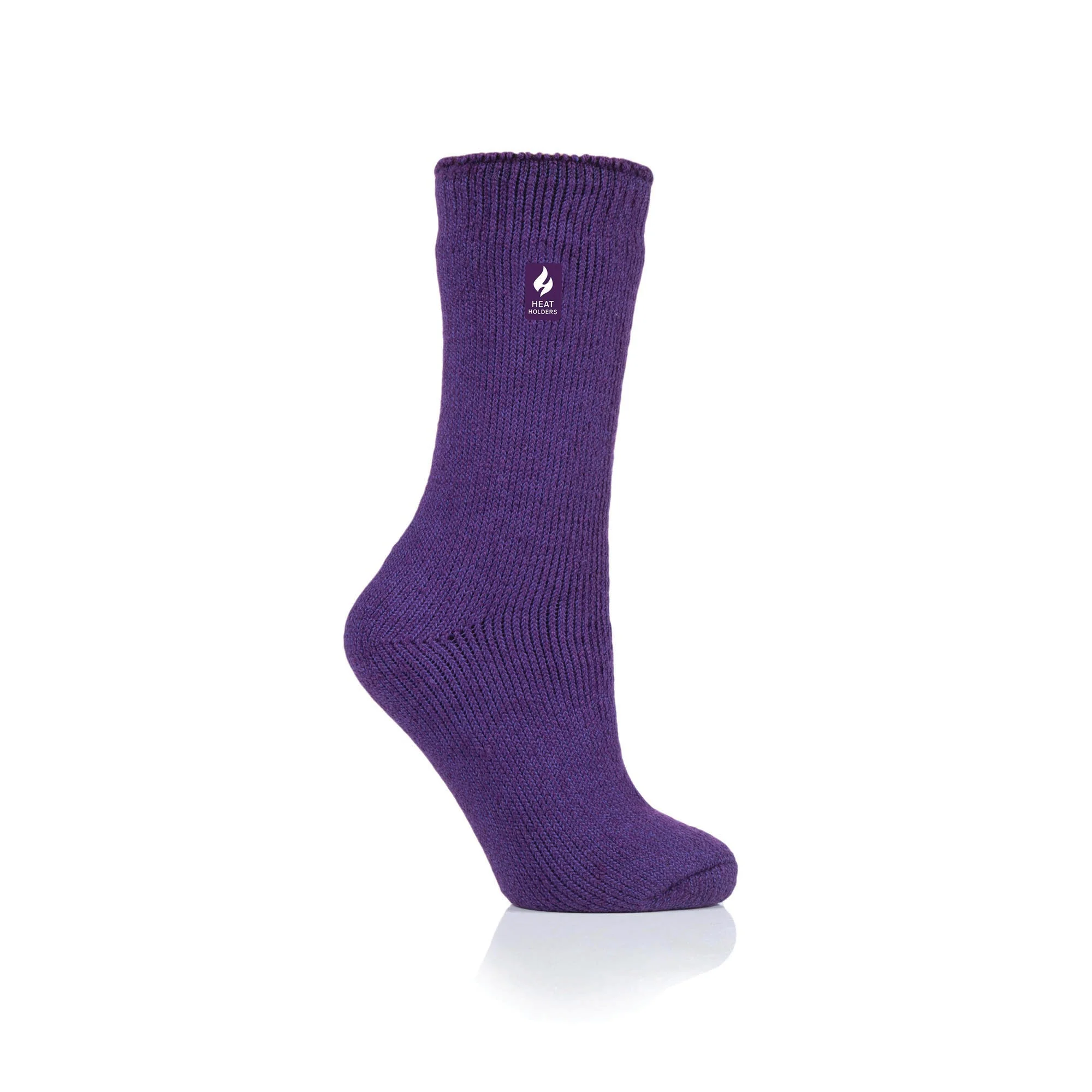 Ladies Original Camellia Socks - Purple - Image 2