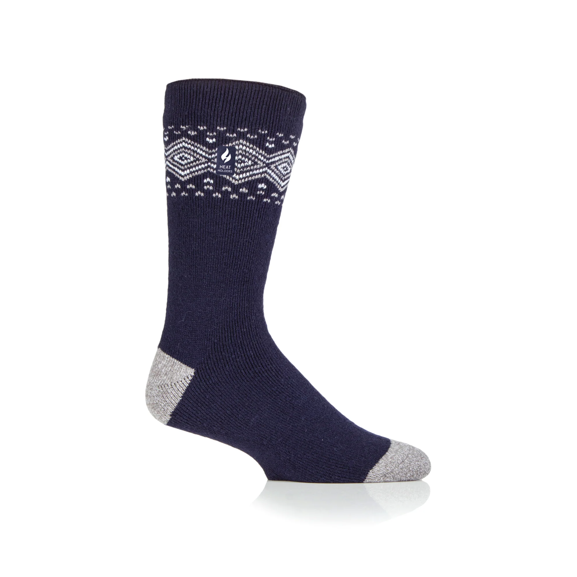 Mens Lite Vancouver Nordic Socks - Navy - Image 2