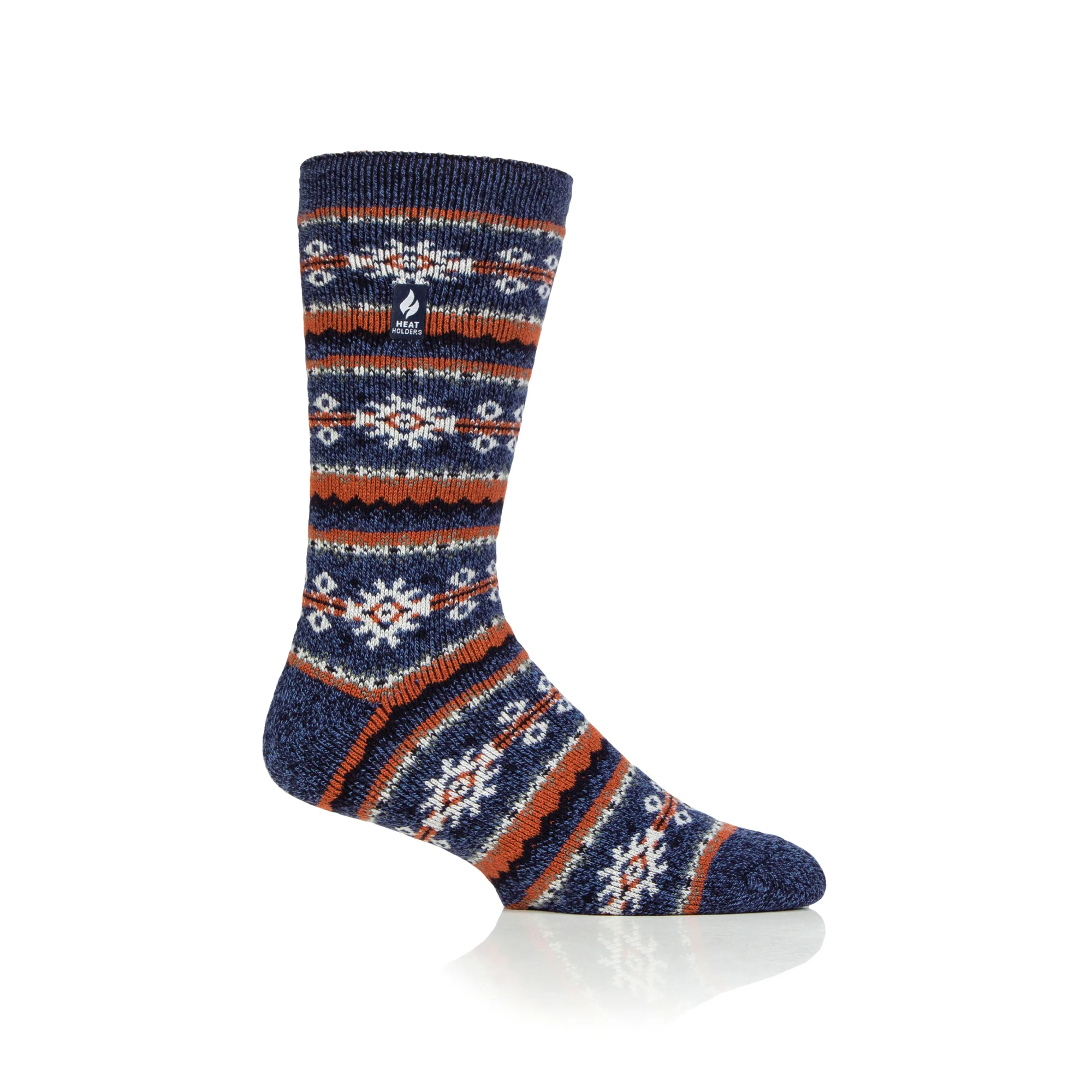 Mens Lite Nordic Thermal Socks - Denim - Image 2