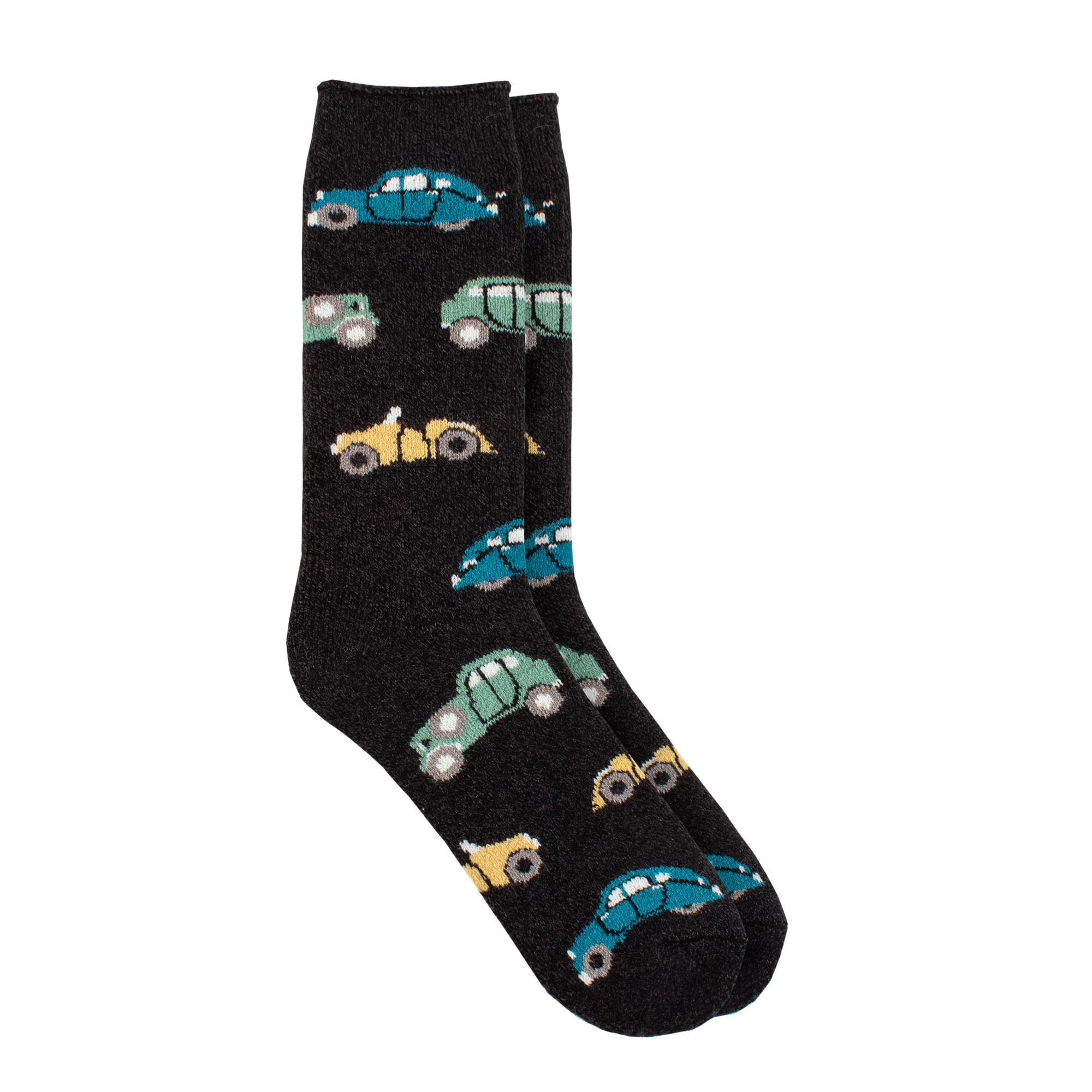 Mens Lite Warm Wishes Hobby Socks - Car Crazy - Image 2