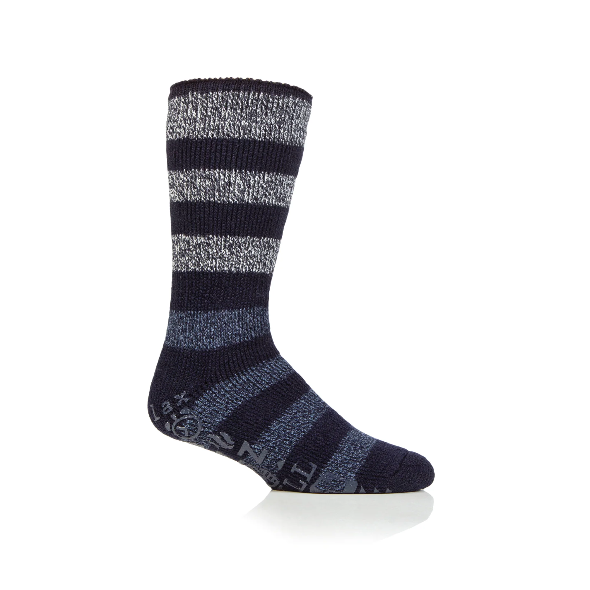 Mens Original Colden Lounge Sock - Navy & Denim - Image 3