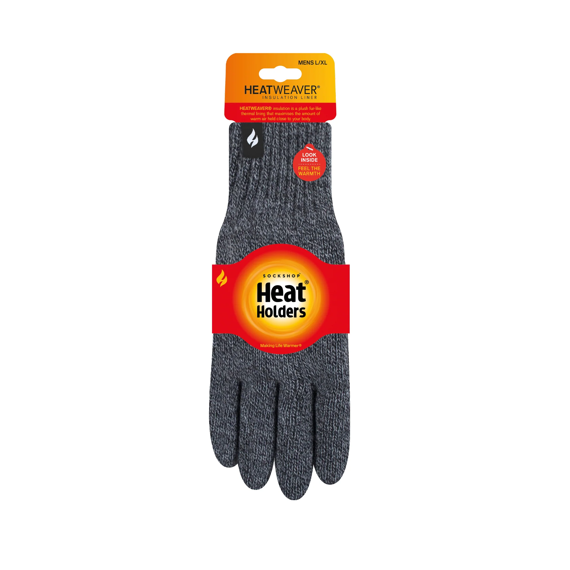 Mens Arvid Original Gloves - Charcoal - Image 3