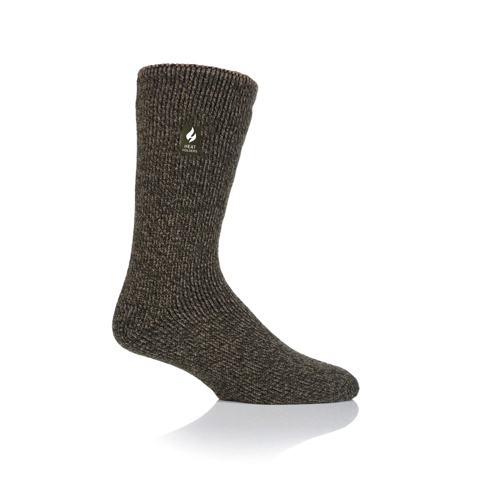 Mens Original Outdoors Merino Wool Blend Socks - Khaki - Image 2
