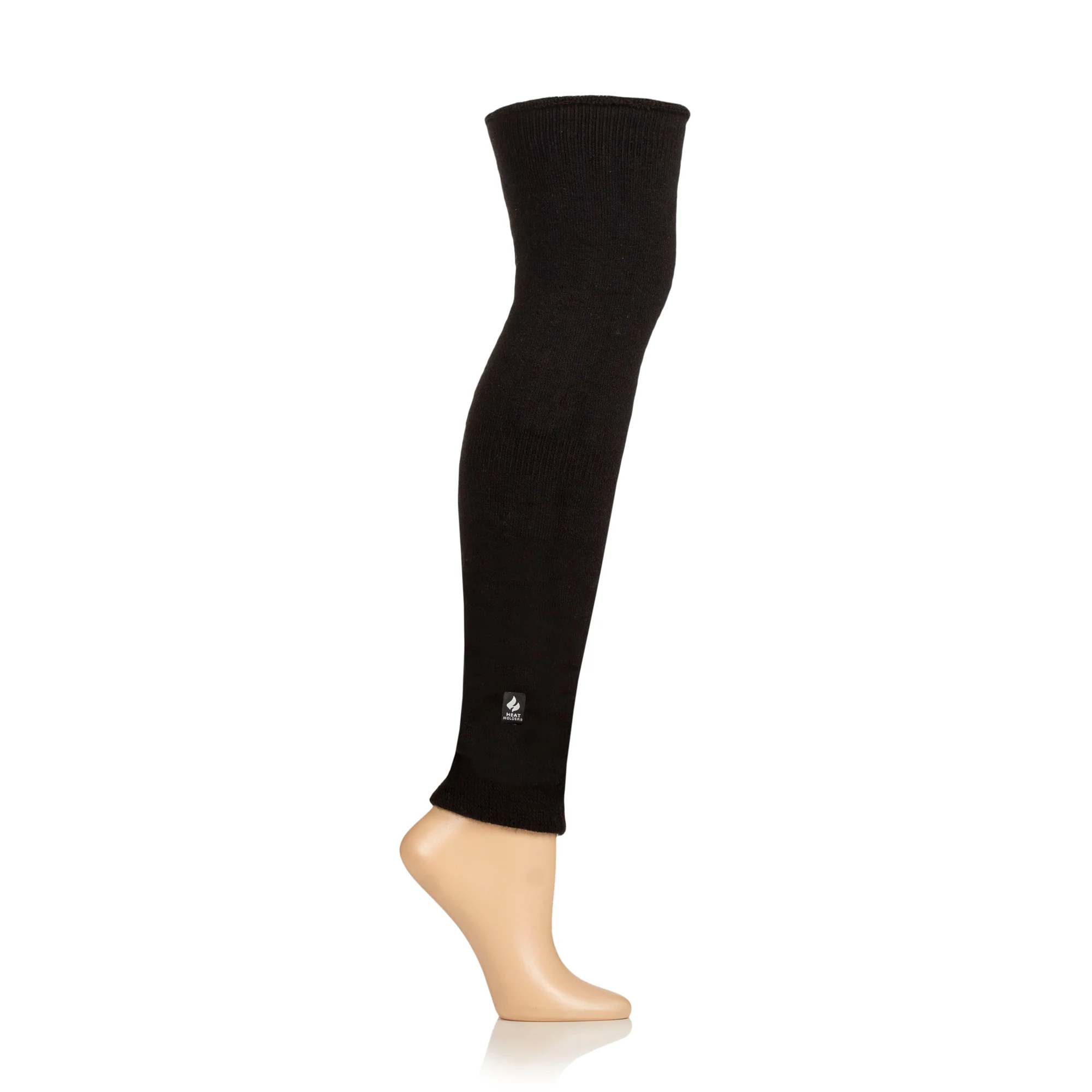 Unisex IOMI FootNurse Original Thermal Full Leg Warmers - Black - Image 5